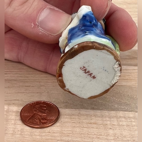 Miniature Toby Mugs Set of 5 Mugs Made in Japan Rare Vintage - Picture 4 of 16